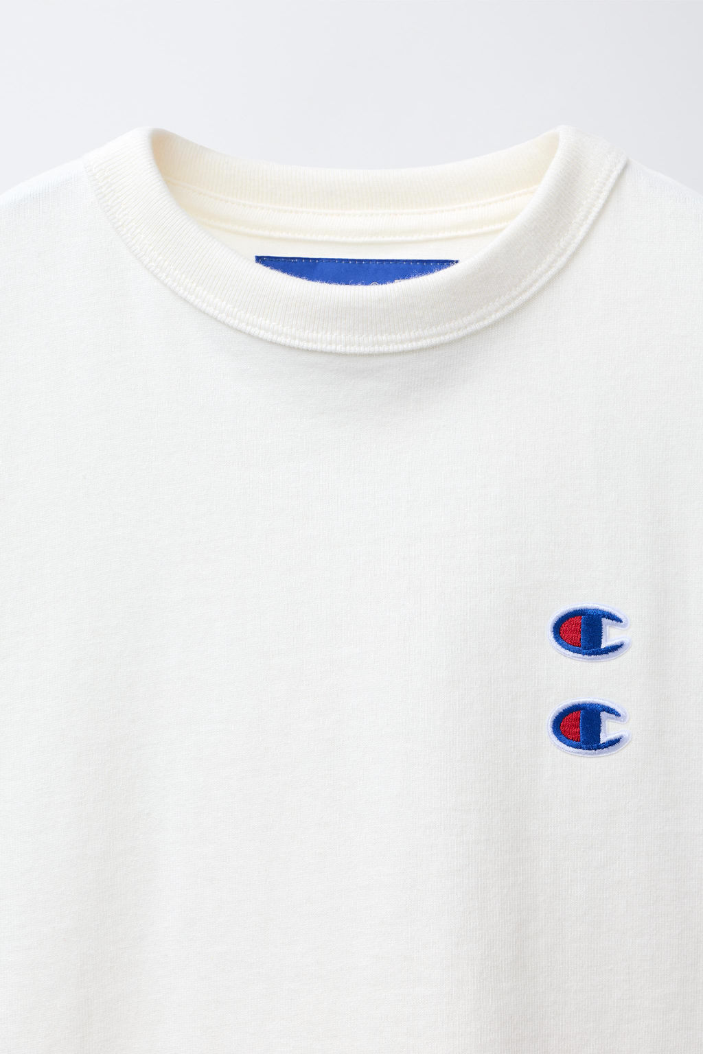 CHAMPION ® X ZARA PATCH T-SHIRT фото 3