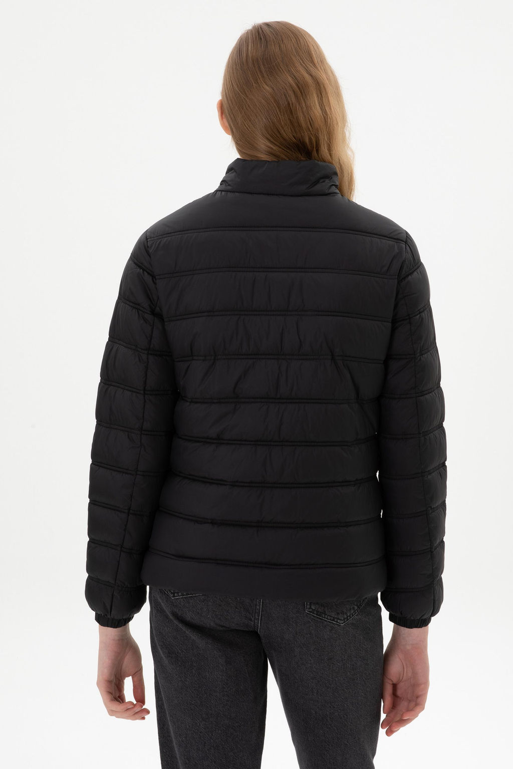 Kad_n Siyah Mont Sepette S_rpriz _ndirim