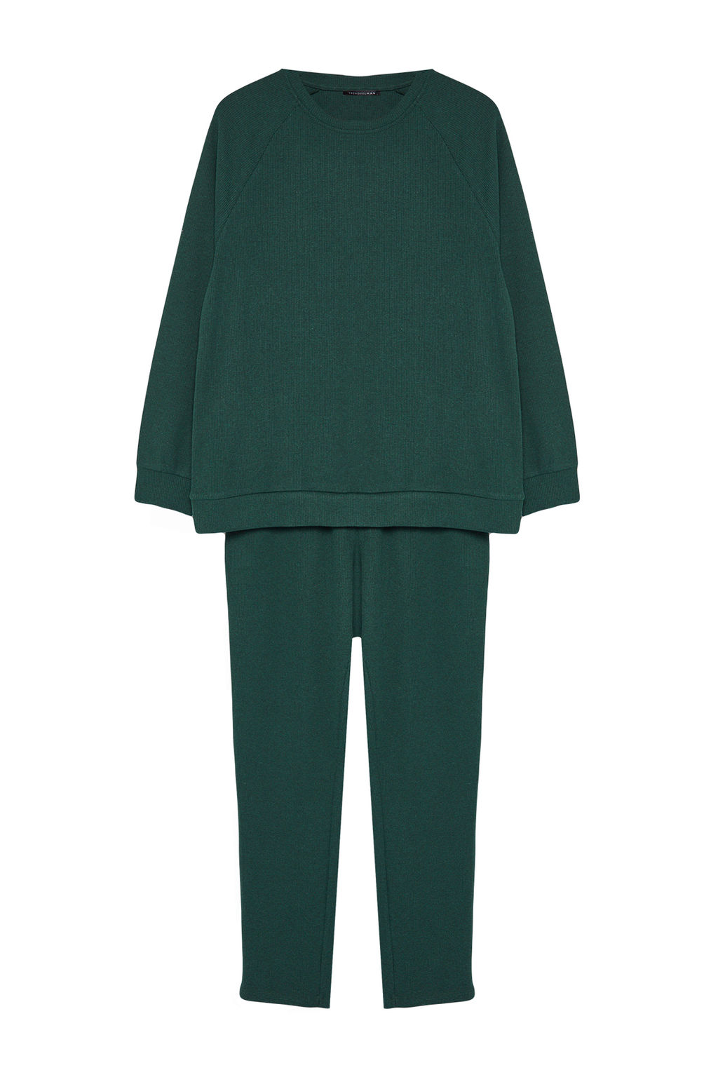TRENDYOL MAN Lacivert Regular Fit Waffle Orme Pijama Tak?m? TMNAW23PT00015 - Trendyolmilla фото 15