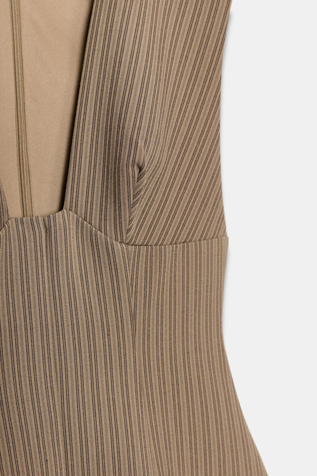 STRIPED SHORT DRESS - Zara фото 18