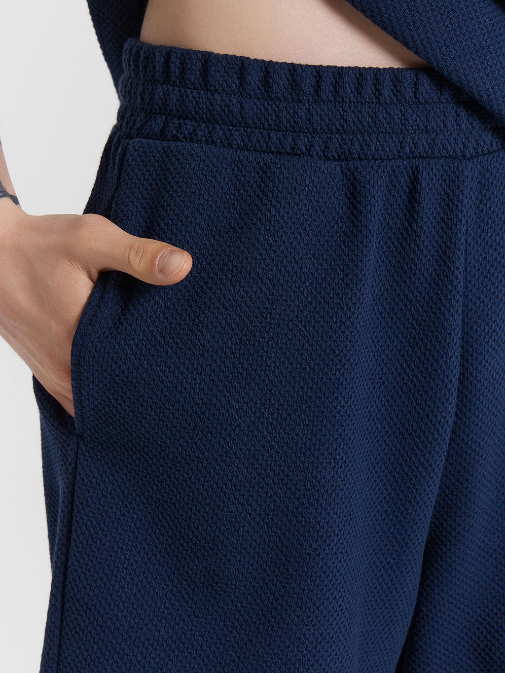 Комплект мужской синий: футболка и шорты - Mark formelle фото 7