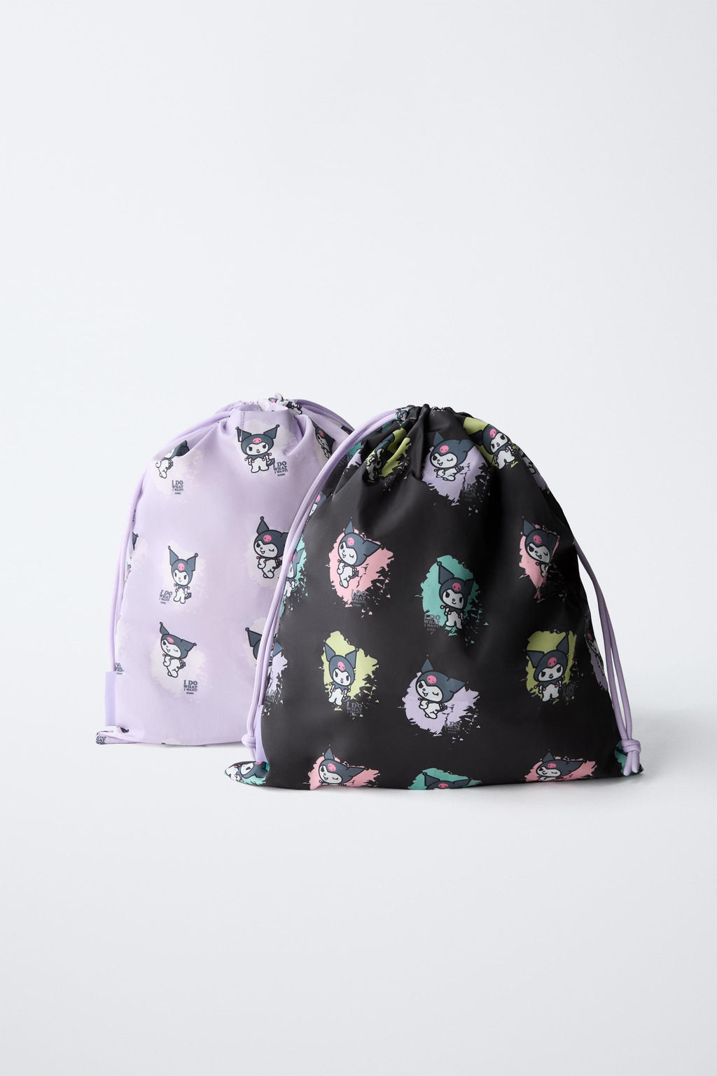 KUROMI  SANRIO SCHOOL BAG SET - Zara фото 5
