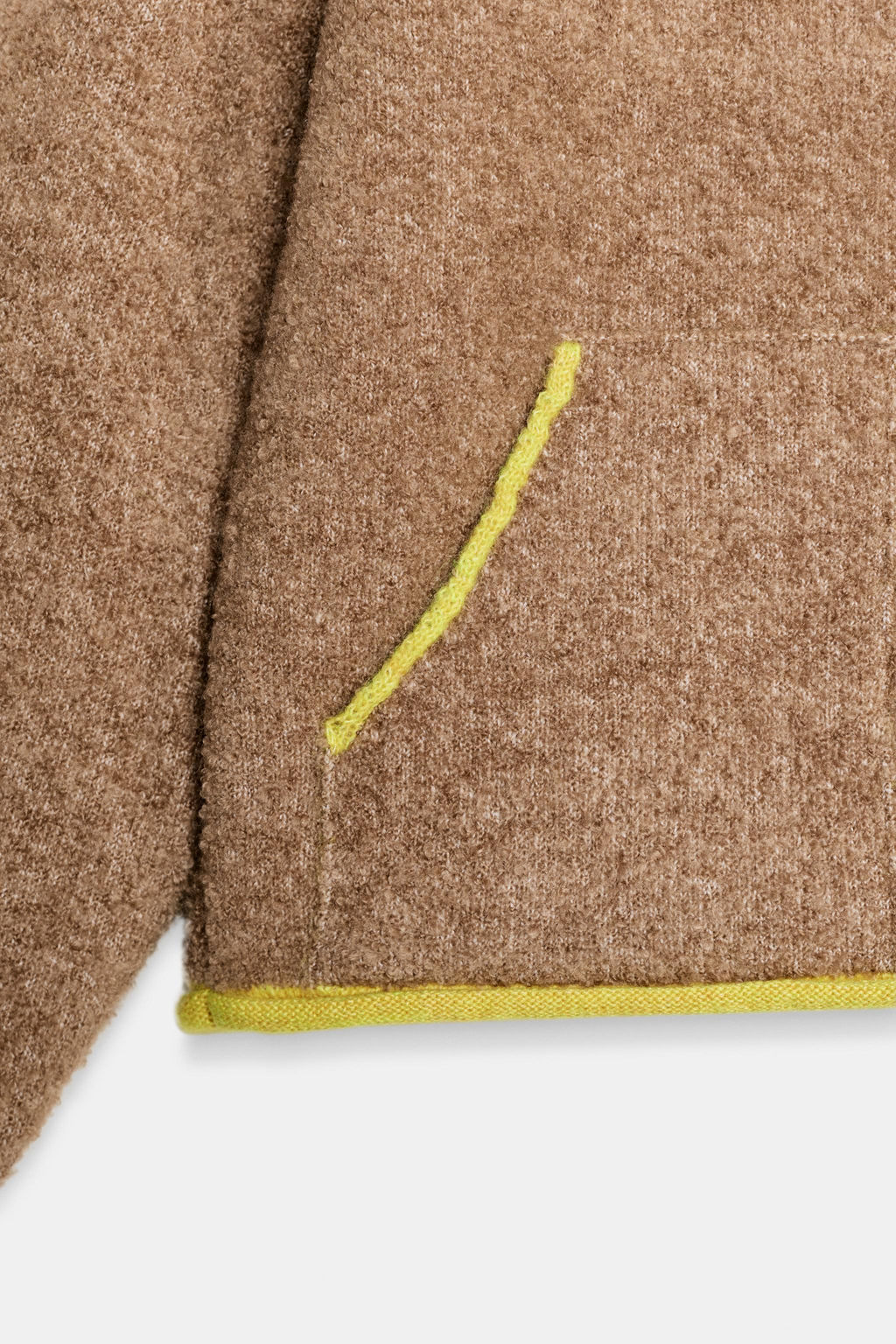 CONTRASTING TRIM CARDIGAN - Zara фото 9