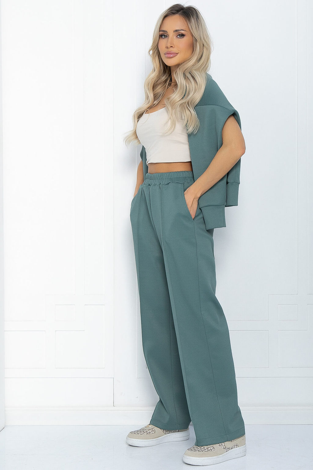 Костюм Блогер (голубой) К12017 - Lt collection фото 6