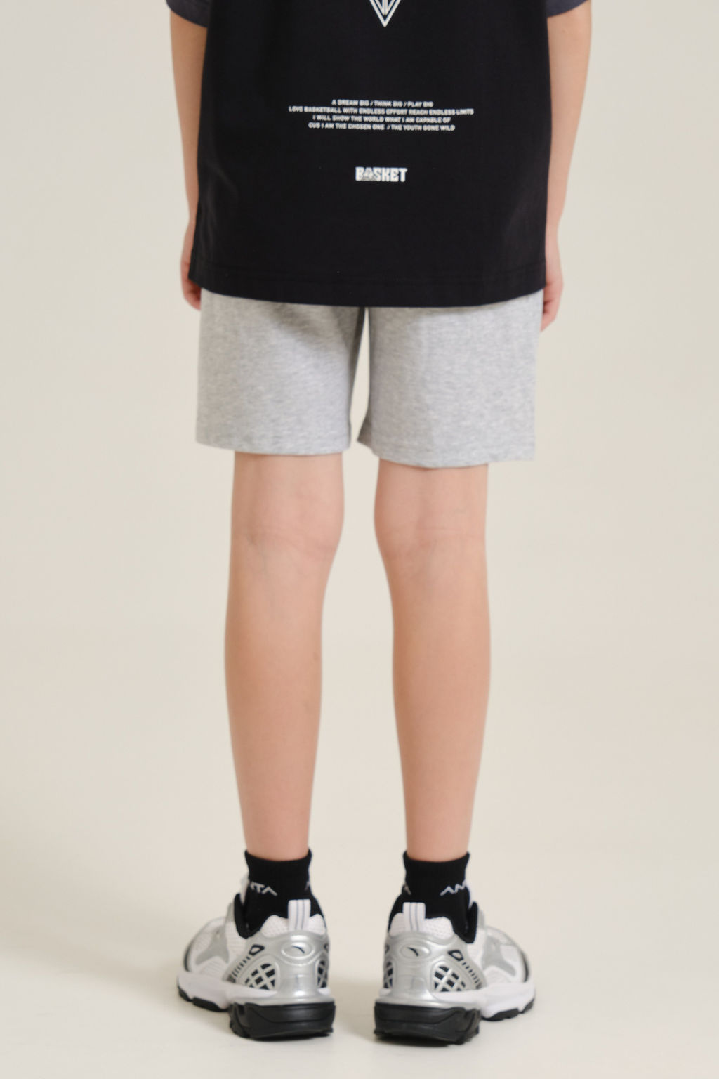 Шорты трикотажные Cерый - Anta фото 5