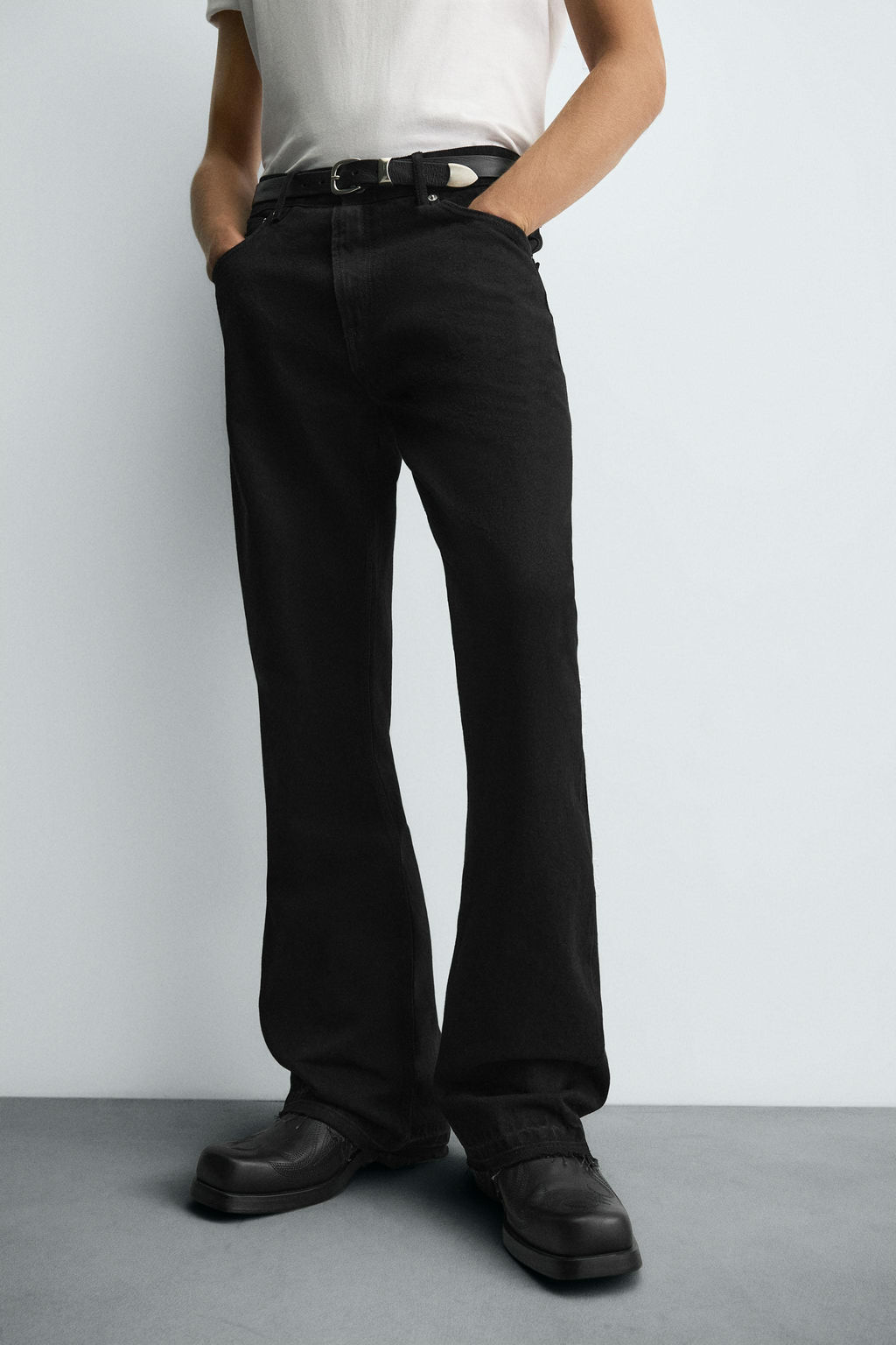 FLARE FIT JEANS - Zara фото 15