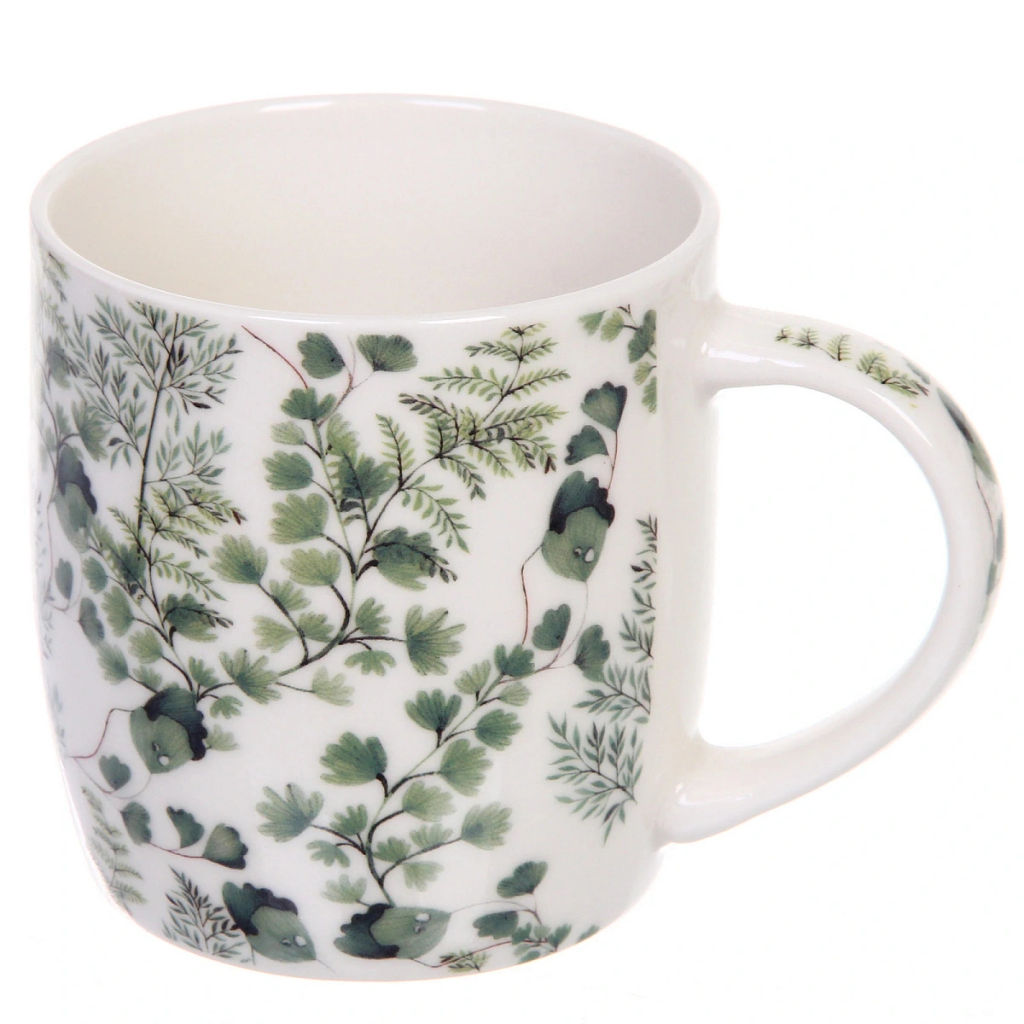 Цена за 2 шт. Кружка керамическая 350мл "Утренняя свежесть", микс 4рисунка