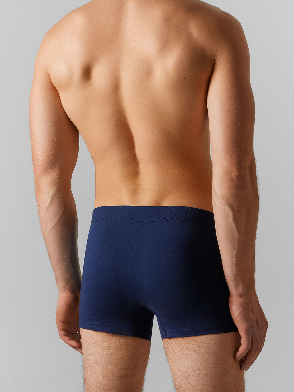 Цена за 2 штуки! Трусы боксеры мужские синие синий 411230