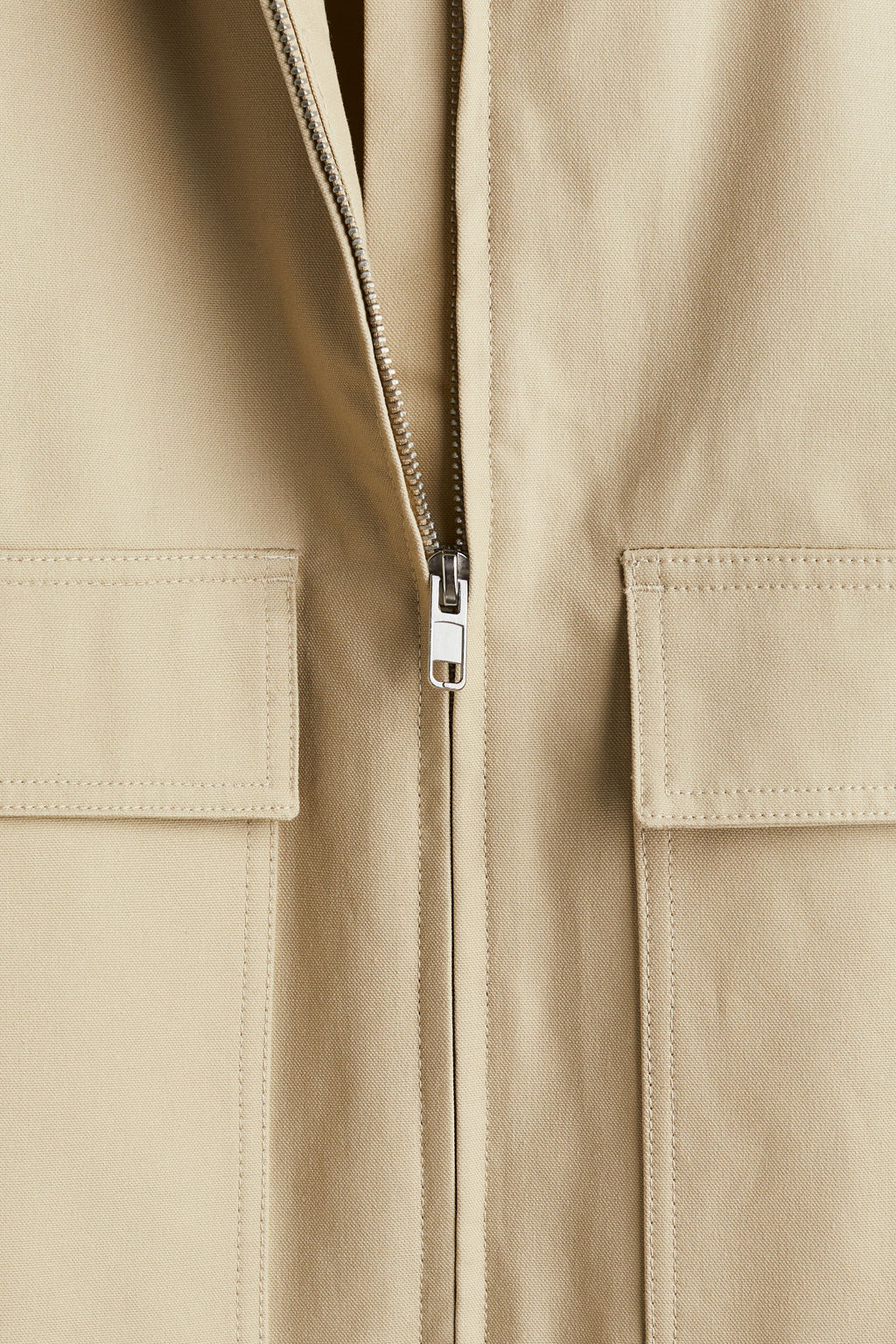 Chaqueta oversize de lona - H&m фото 3