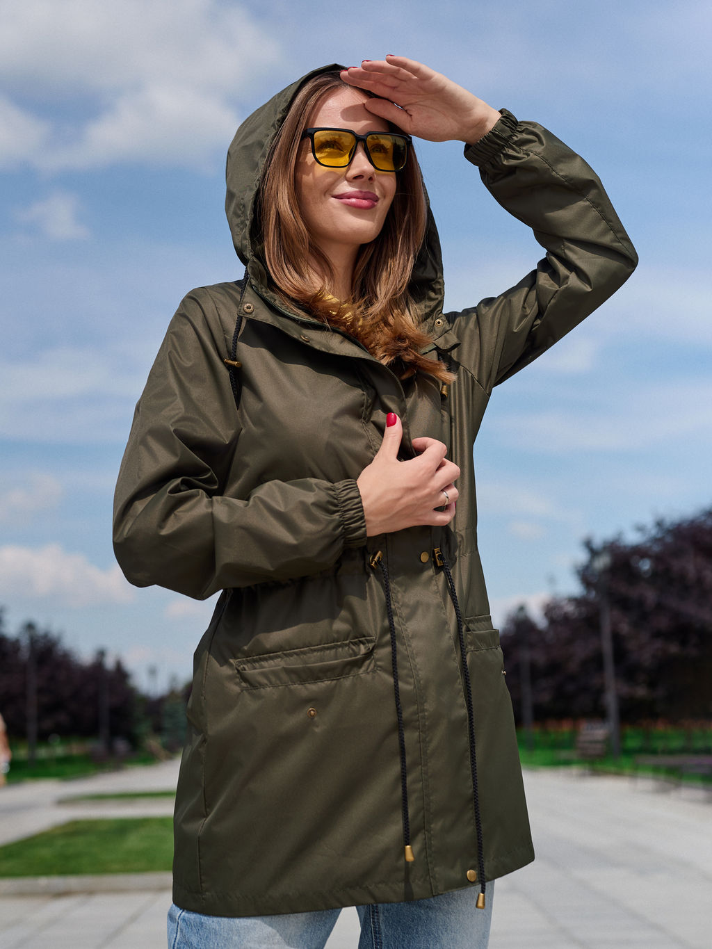 Ветровка женская Грин - Yollochka фото 77