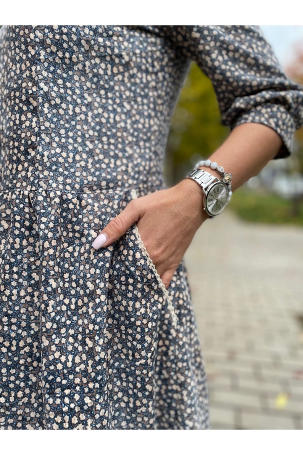 Платье 0103 микровельвет - Новый лен фото 3