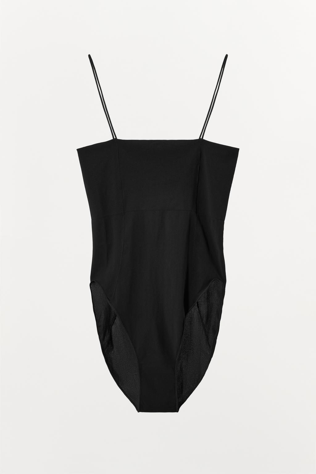 FITTED BODYSUIT WITH STITCHING - Zara фото 11