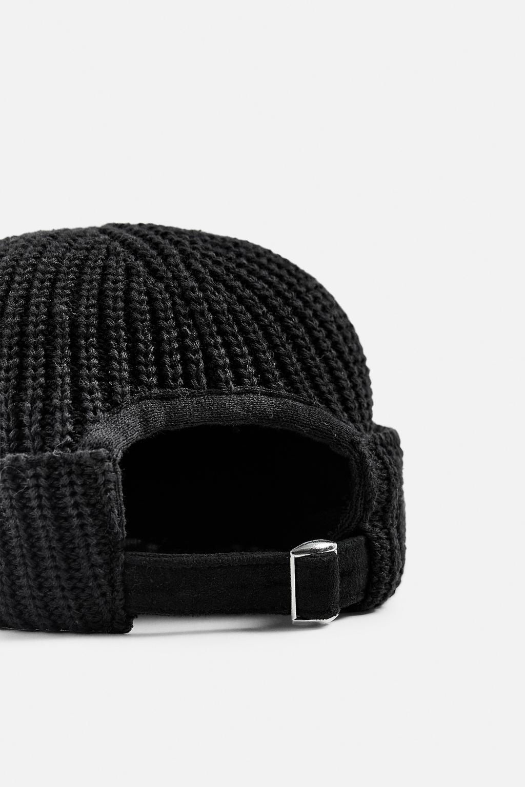 SHORT KNIT BEANIE - Zara фото 6