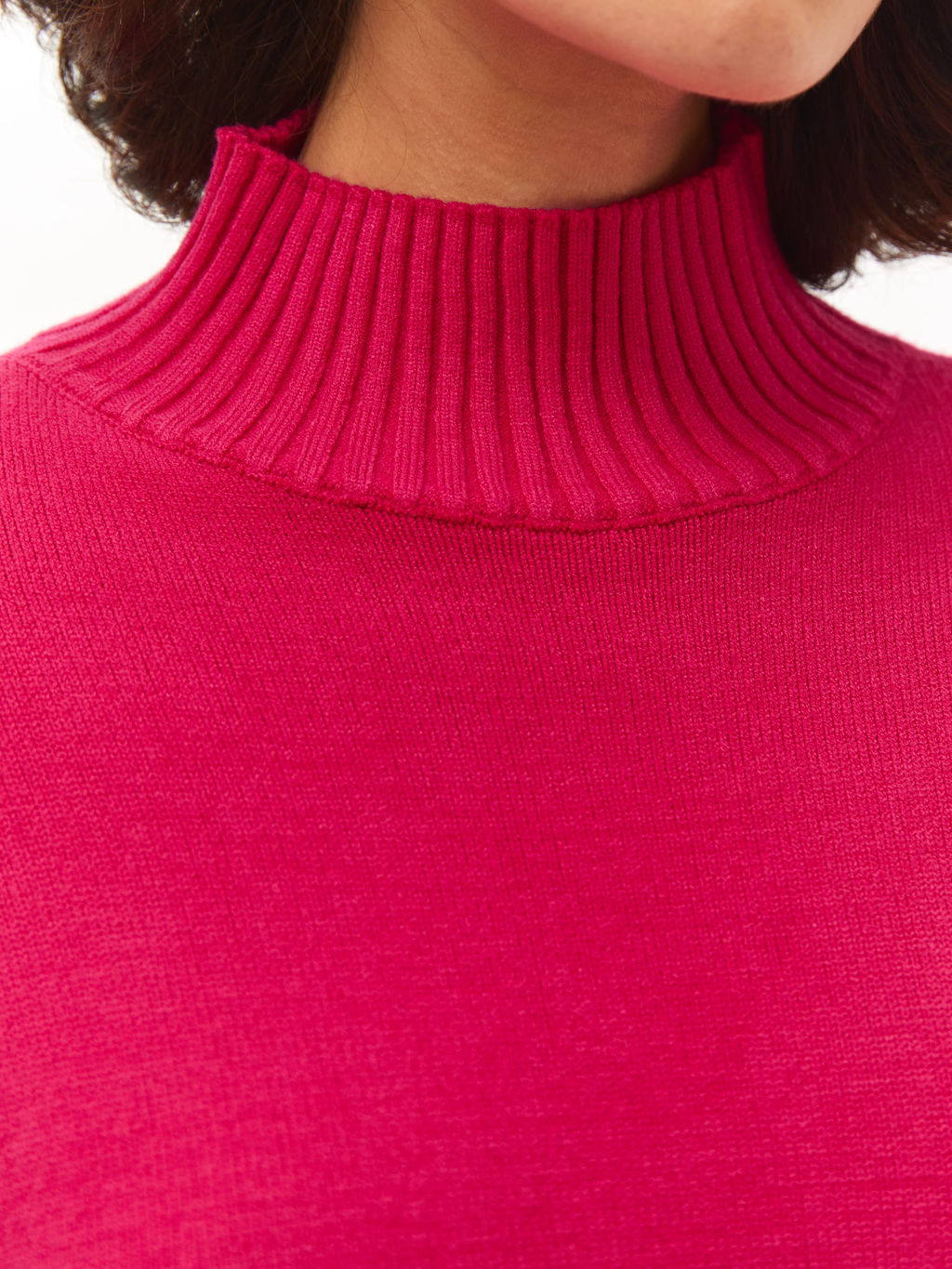 Свитер Дейн (фуксия) One Size - Nadi bordo фото 2
