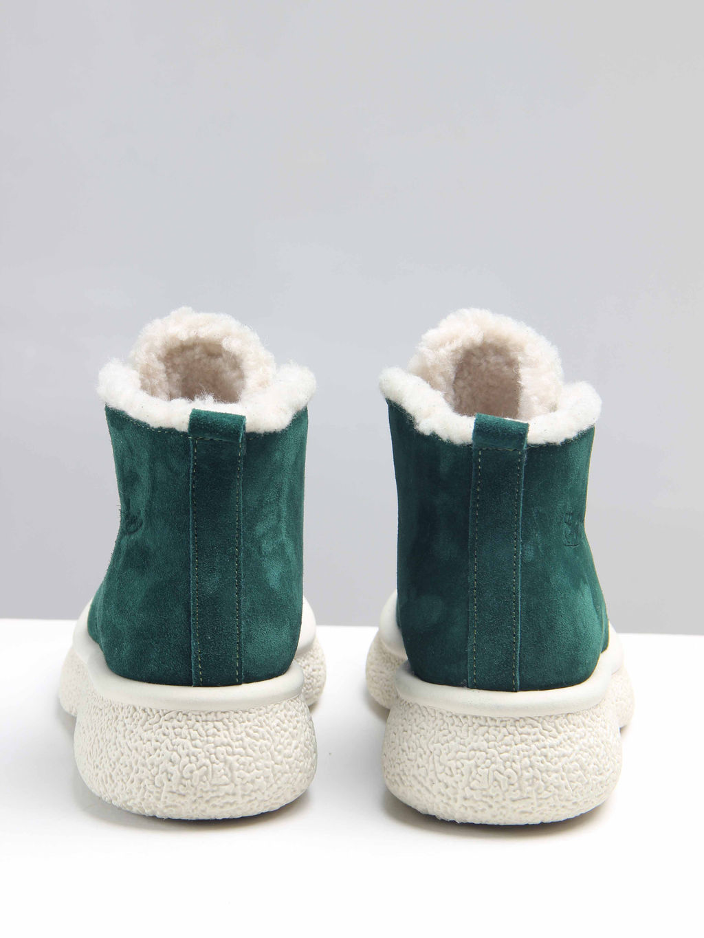 Ботинки EDART 308.агата w. зеленый замша/мех - Ed'art фото 16