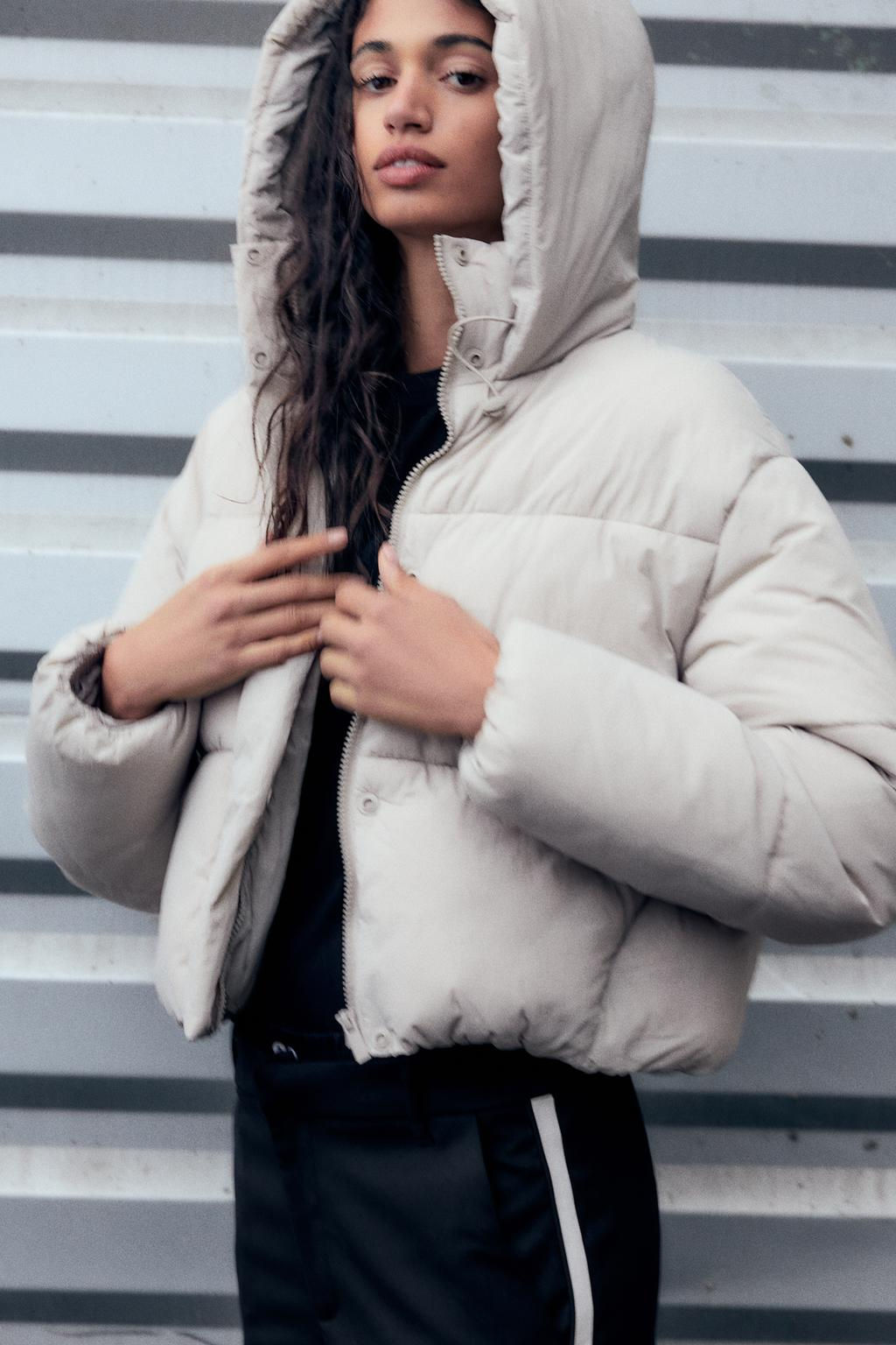 WATER-REPELLENT PUFFER ANORAK - Zara фото 12