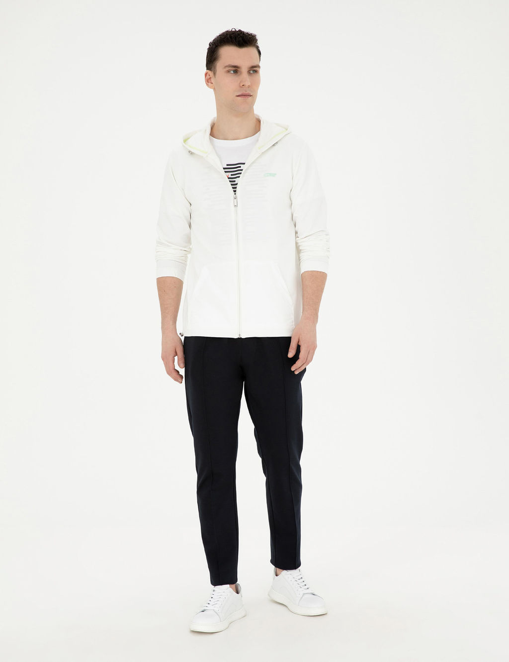 Штаны Pierre Cardin Lacivert Slim Fit темно-синие