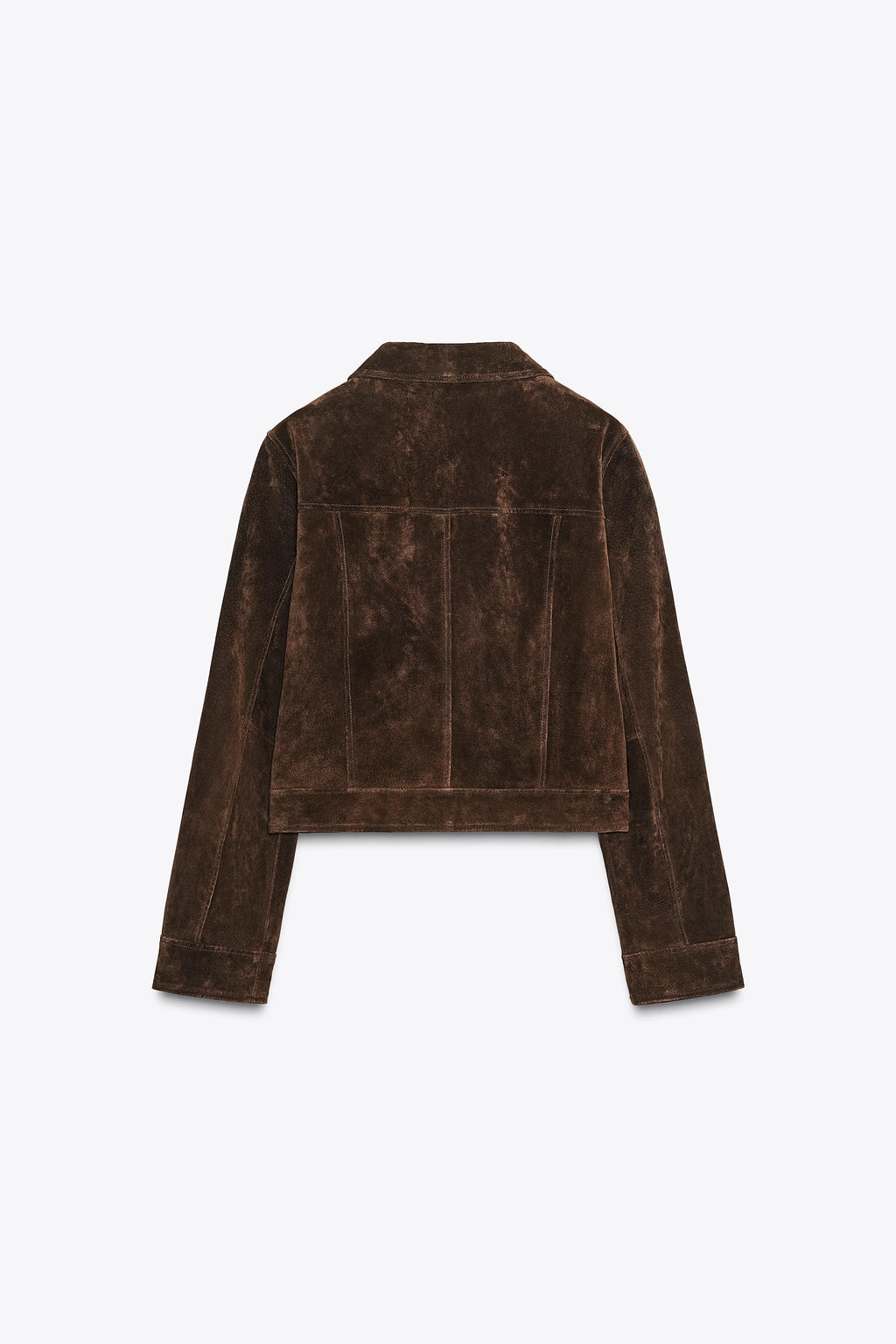 100% LEATHER SHORT JACKET - Zara фото 7