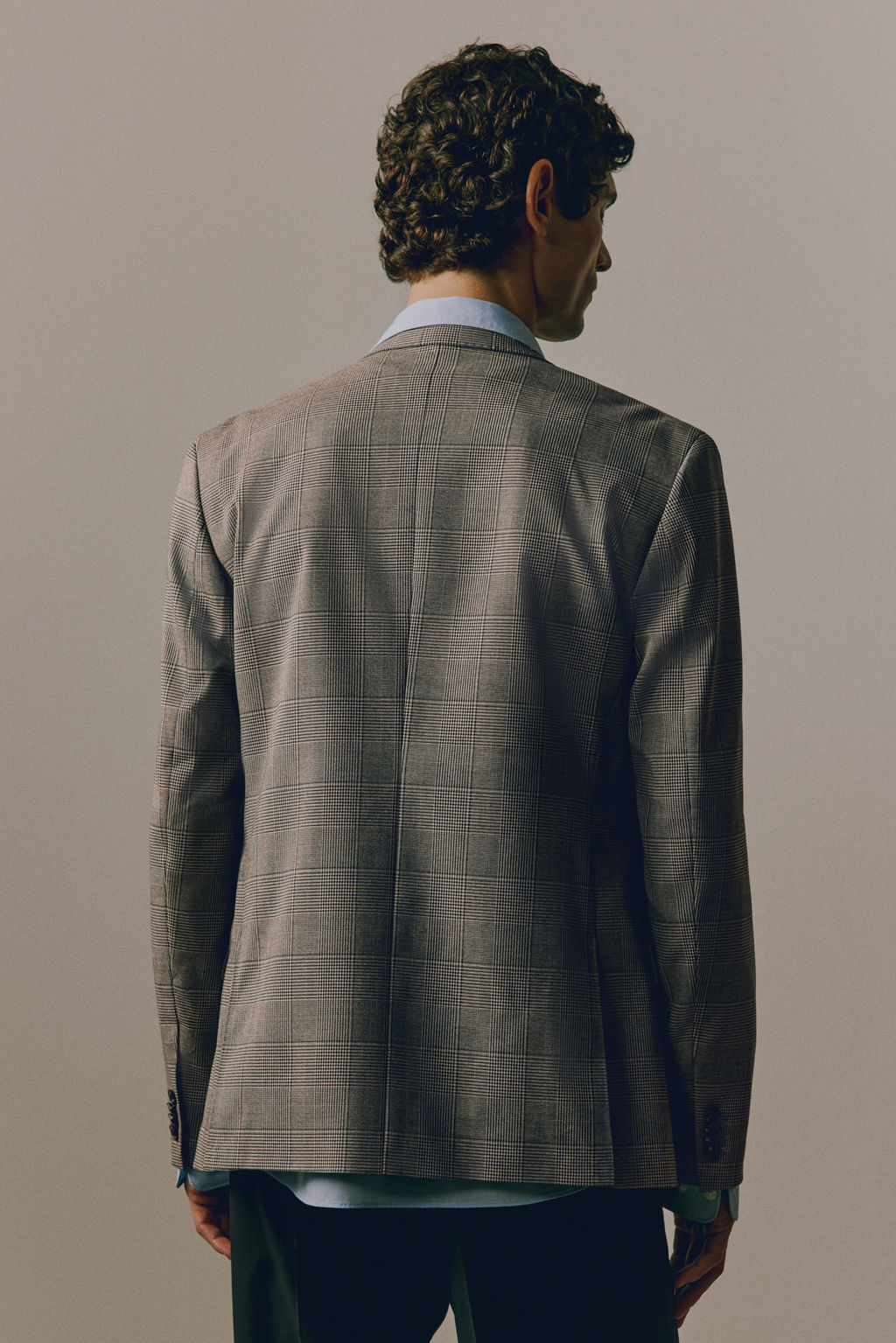 Regular Fit Double-breasted jacket - H&m фото 5