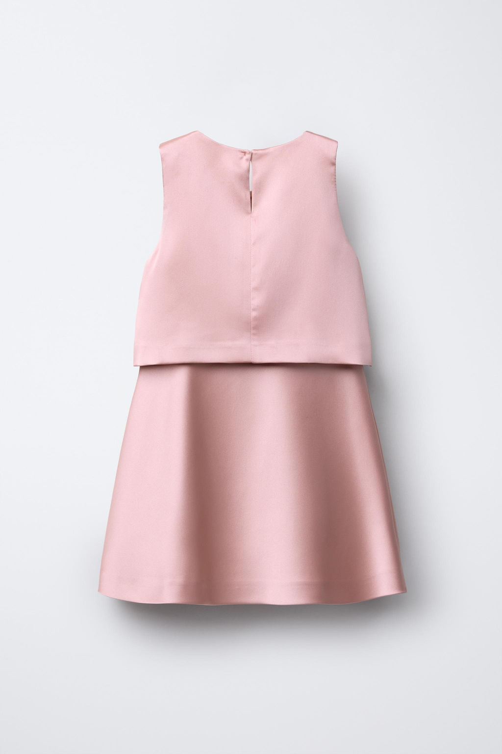 SATIN DRESS WITH CAPE AND BOW - Zara фото 2