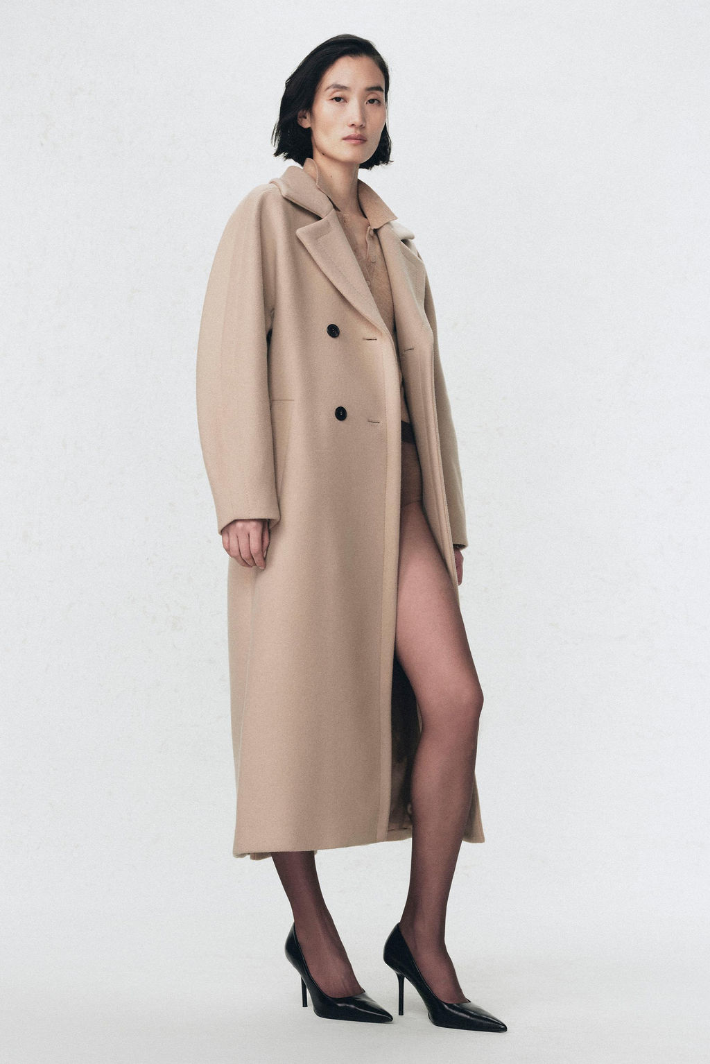 SOSHIOTSUKI X ZARA WOOL BLEND COAT фото 2