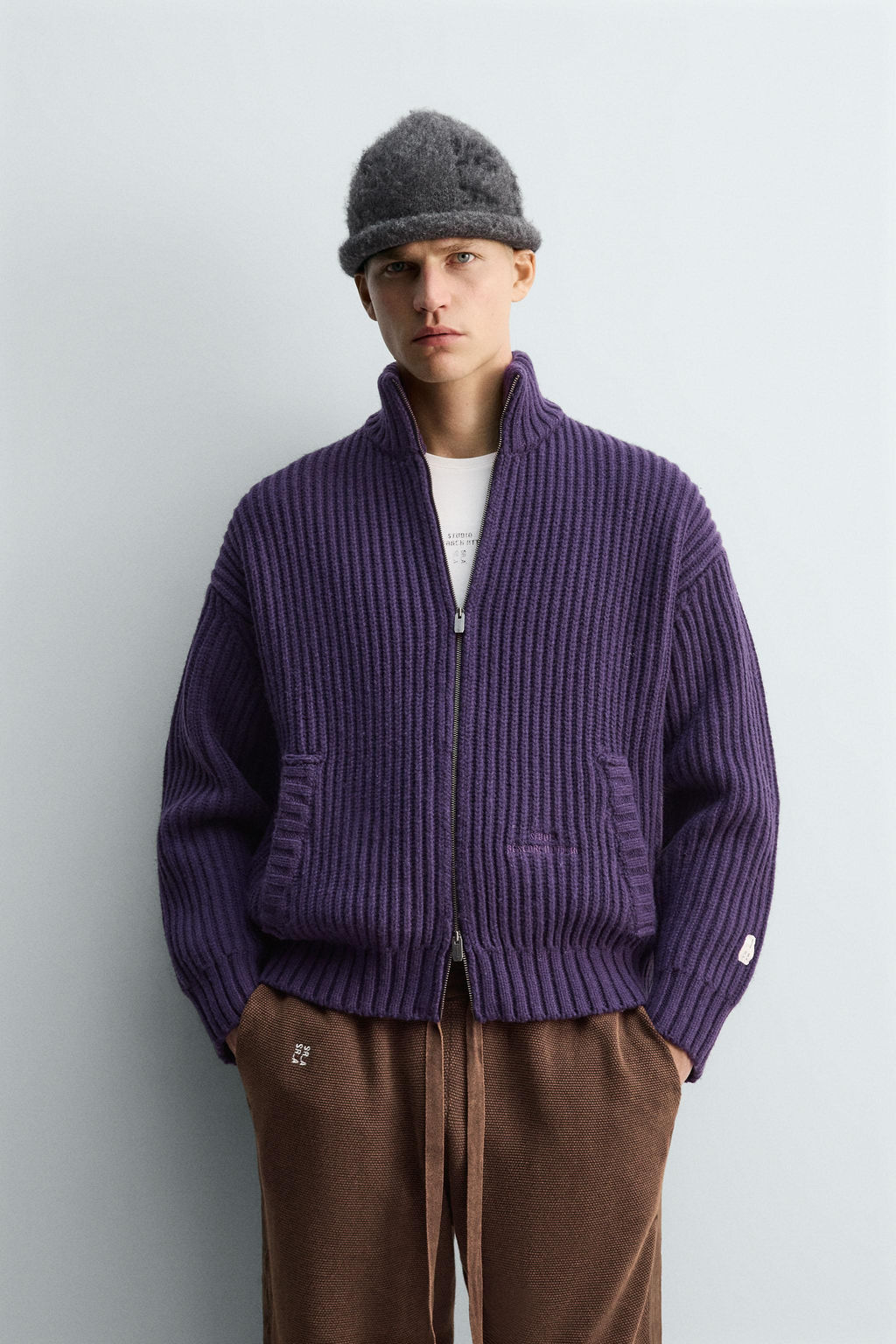 PURL KNIT CARDIGAN X SR_A - Zara фото 2