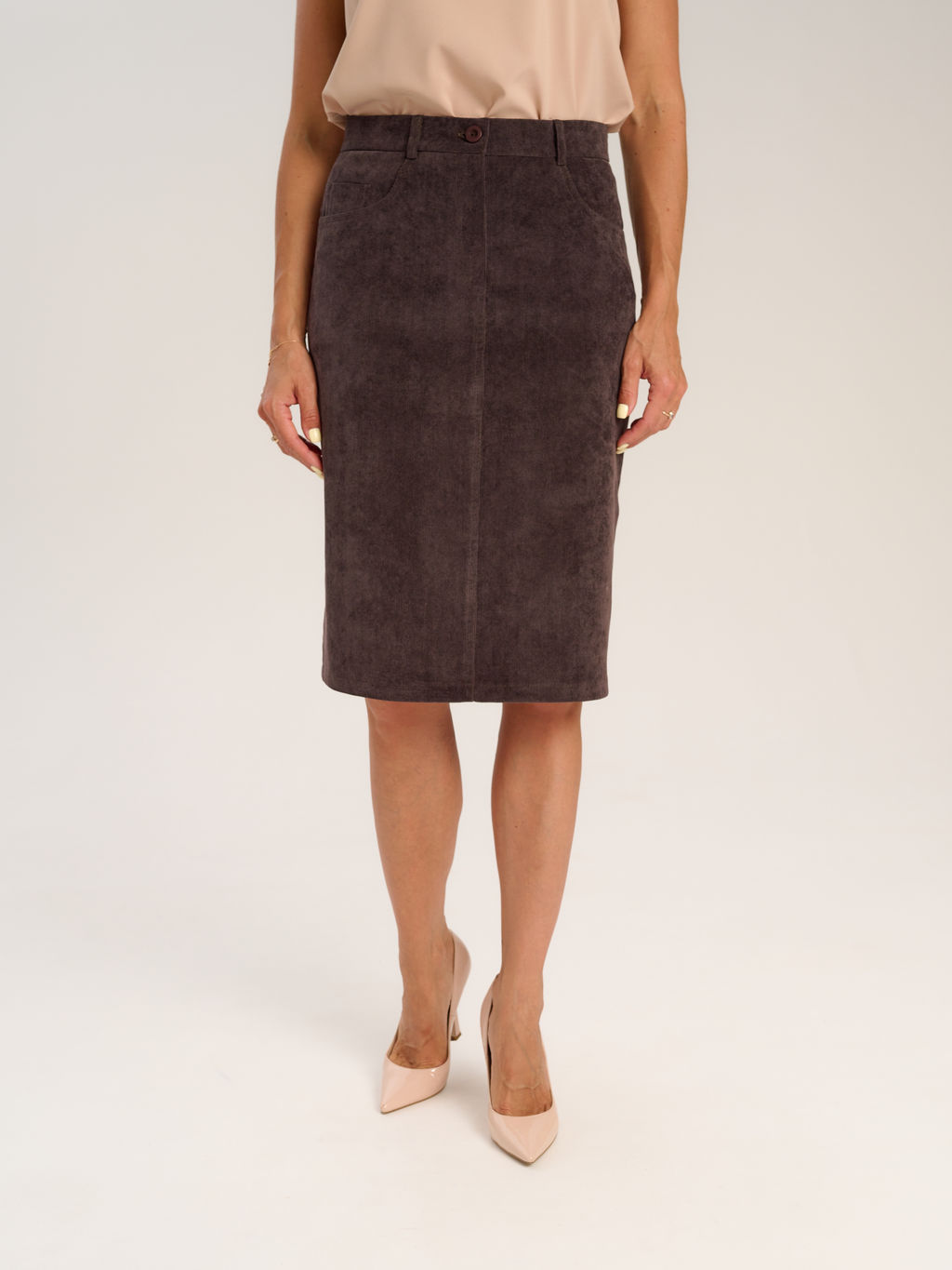 вельветовая юбка - Трика фото 4