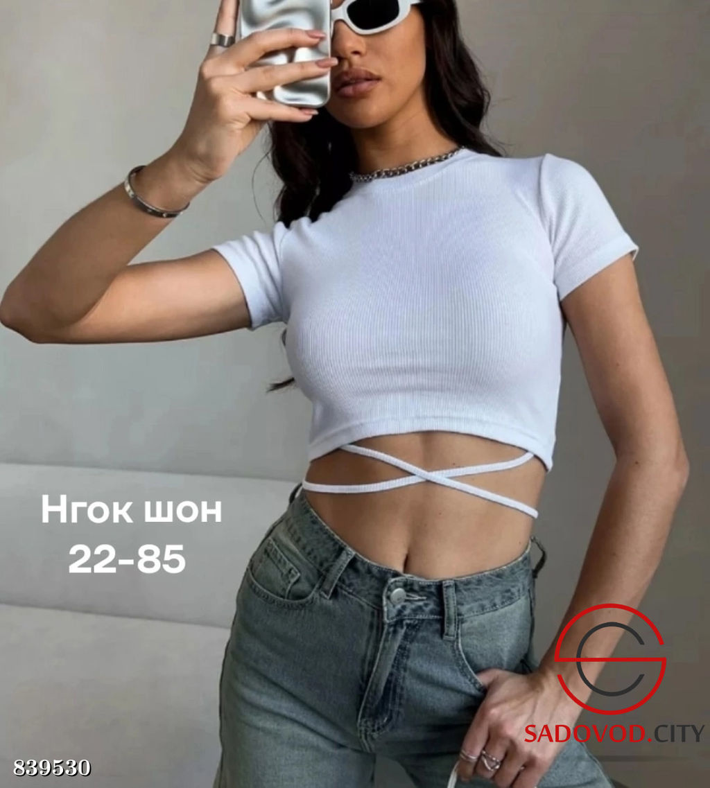 Топик женский однотонный - Bruno фото 2