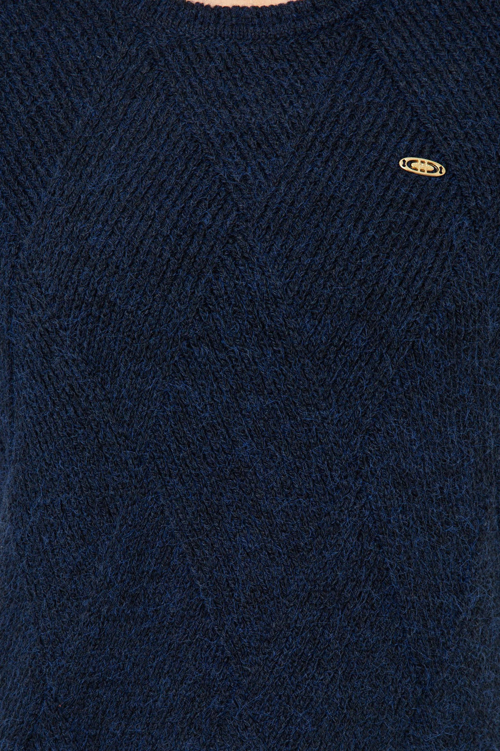 Kad_n Lacivert Kazak