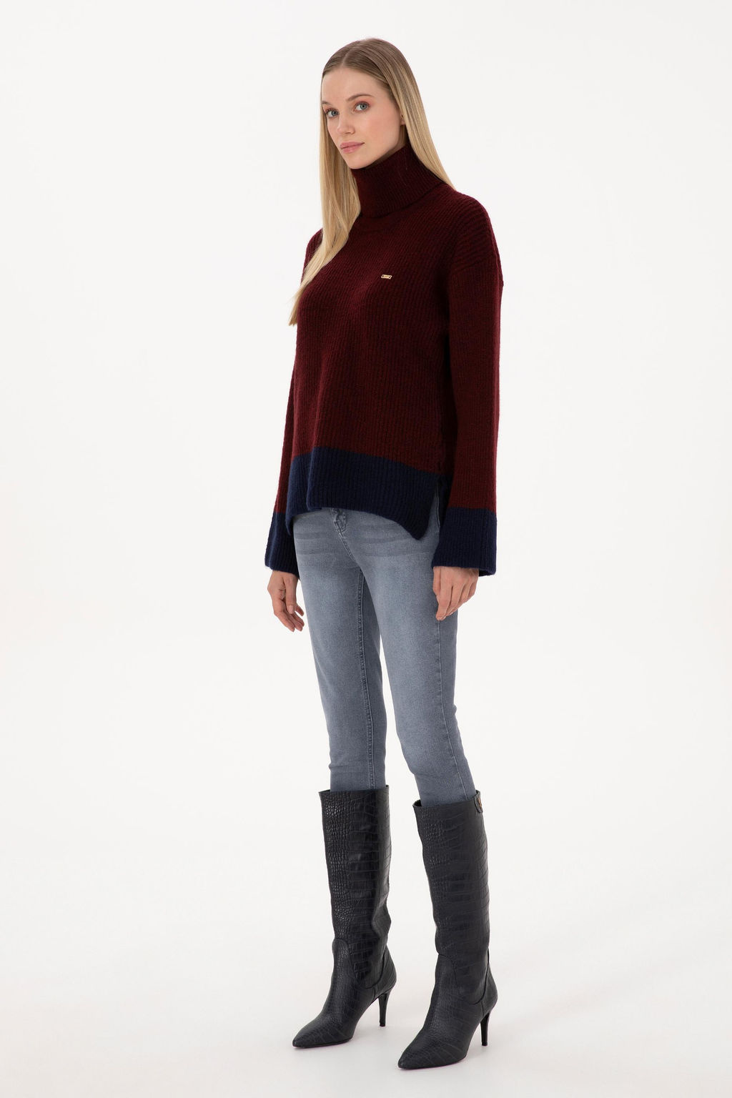 Kad_n Bordo Bo_azl_ Sala_ Kazak - U.s. polo assn фото 4