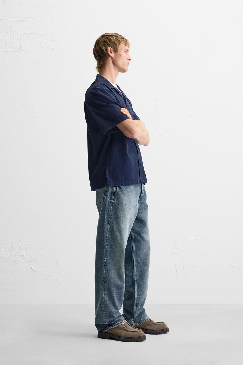 LYOCELL - COTTON SHIRT - Zara фото 12