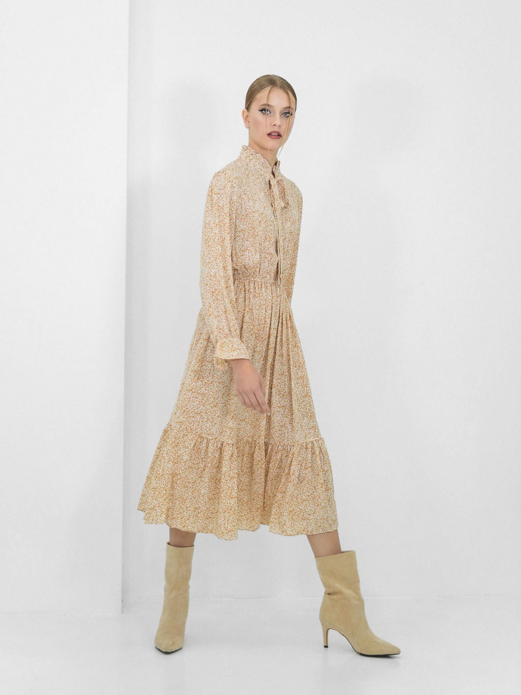 Платье Лозен (песочный) - Nadi bordo фото 9