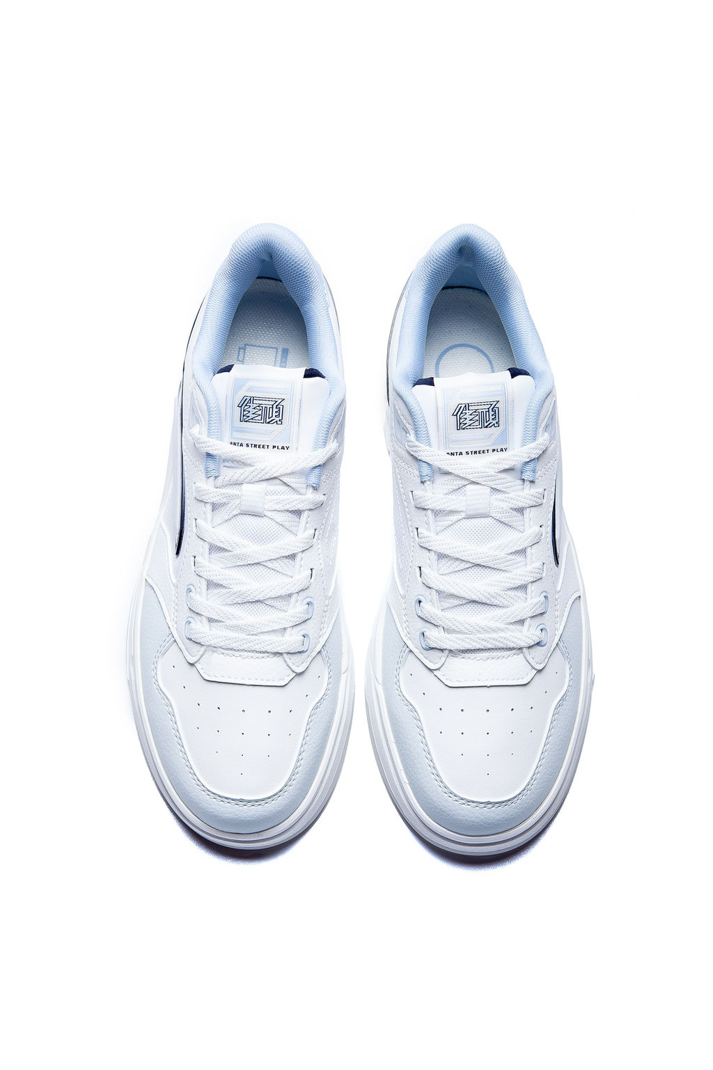 Кеды Белый/Серый/Синий