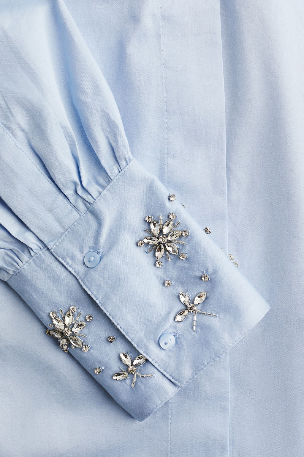 Blusa de algodon con strass - H&m фото 5