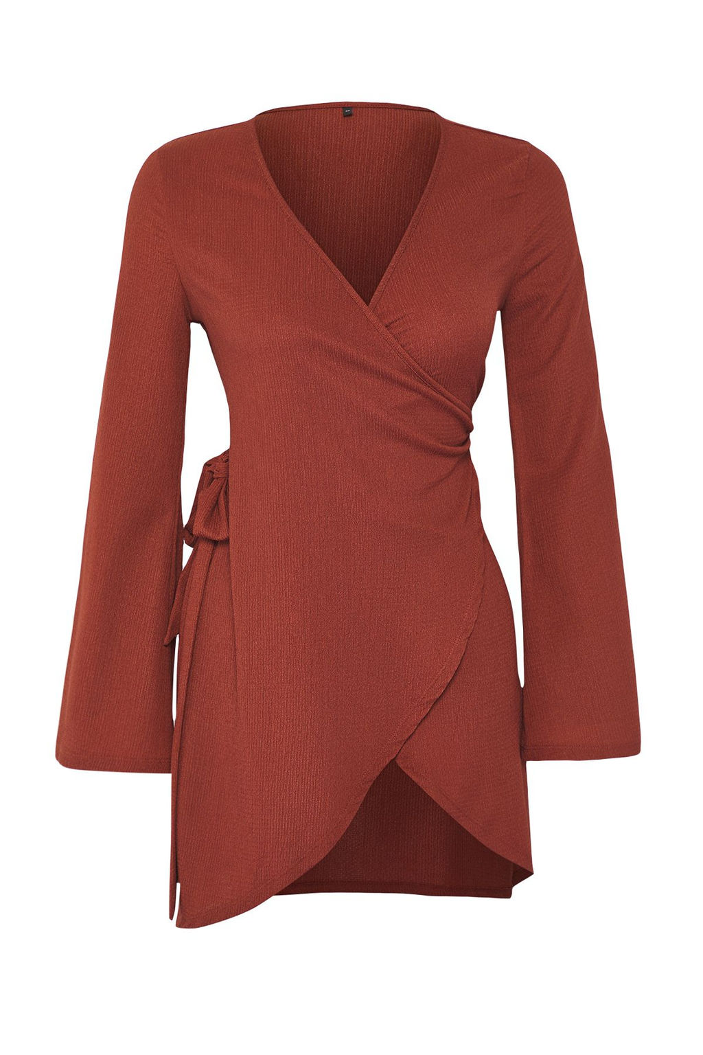 Trendyolmilla Siyah Mini Dokuma Baglamal? Plaj Elbisesi TBESS24EL00072  фото 15