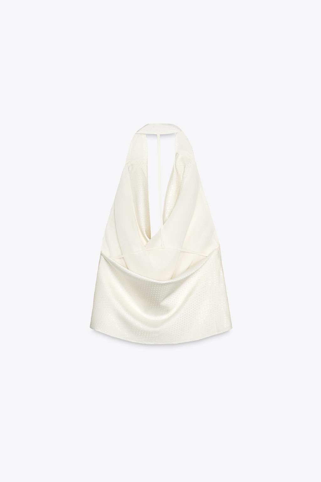 SPARKLY HALTER TOP - Zara фото 6