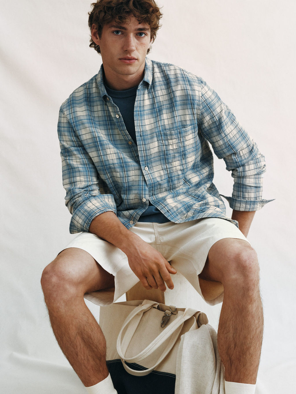 Camisa de franela de corte regular - H&m фото 5