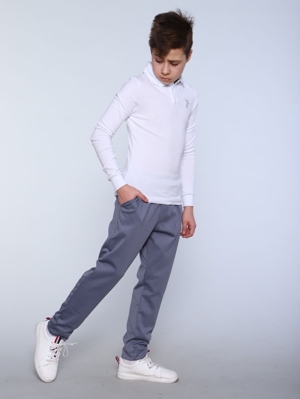 Брюки Высота черный - Ладошки фото 46