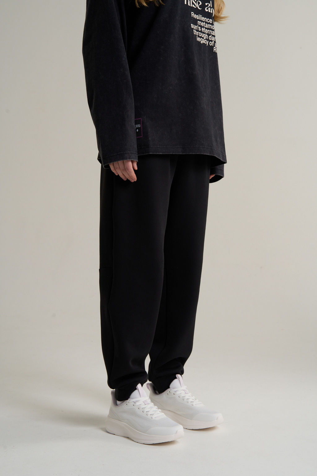 Брюки трикотажные Черный