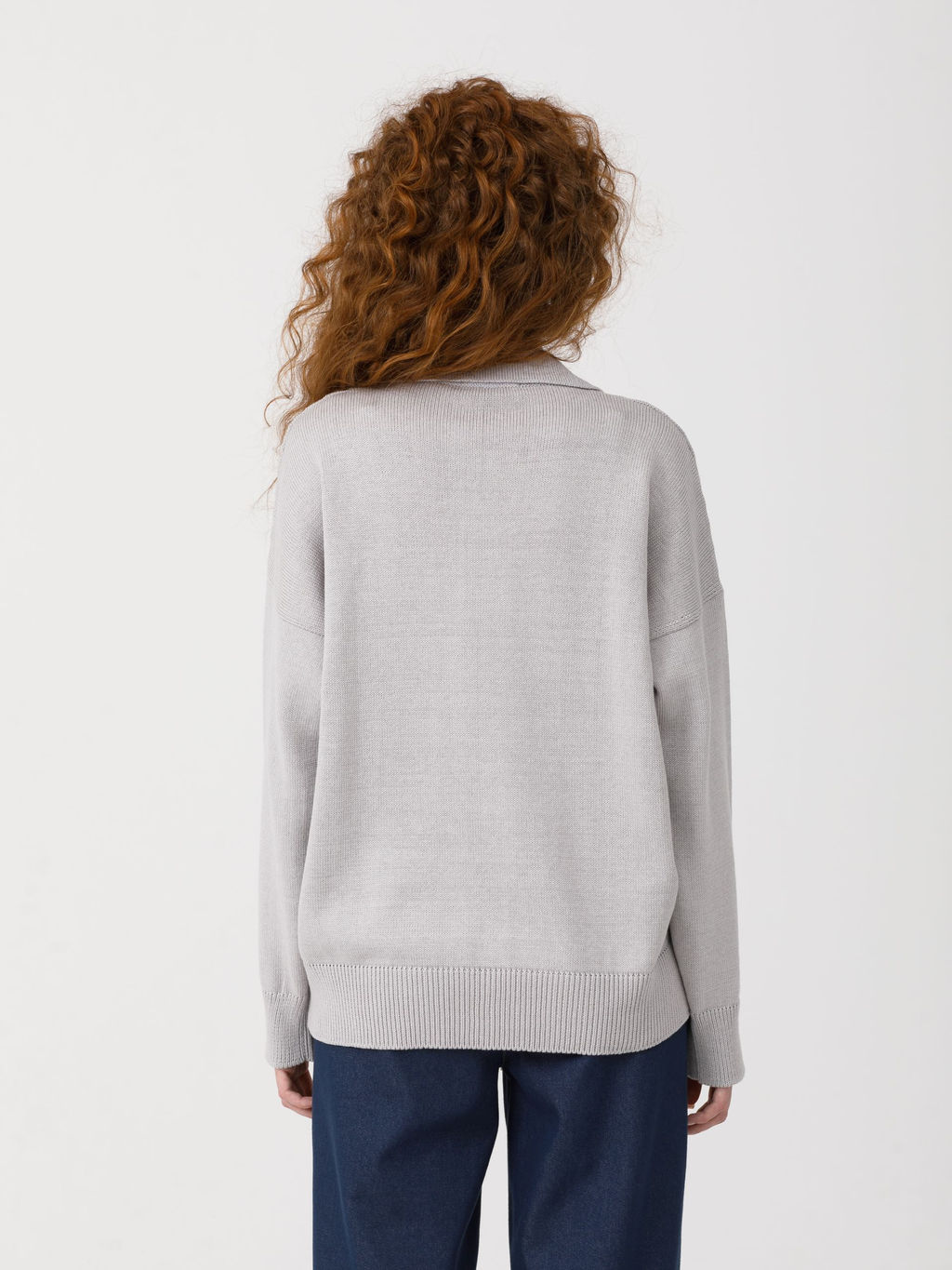 Джемпер поло вязаный - Stilla фото 4