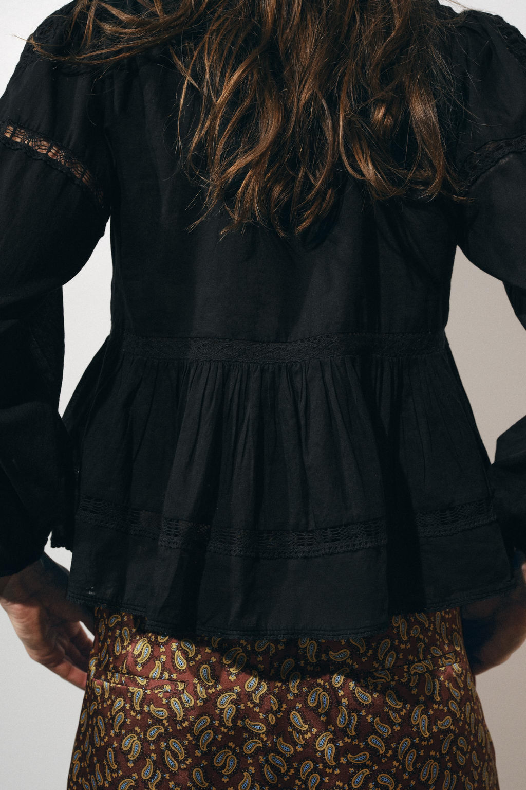 ZW COLLECTION ROMANTIC EMBROIDERED BLOUSE - Zara фото 3