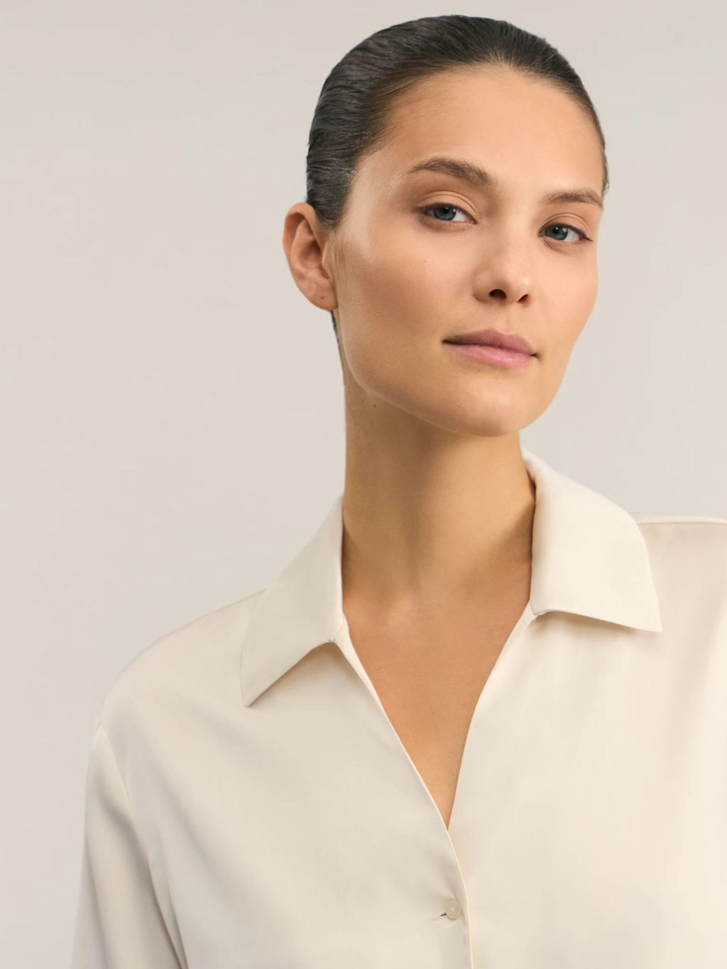 Атласная блузка / Zarina  фото 6