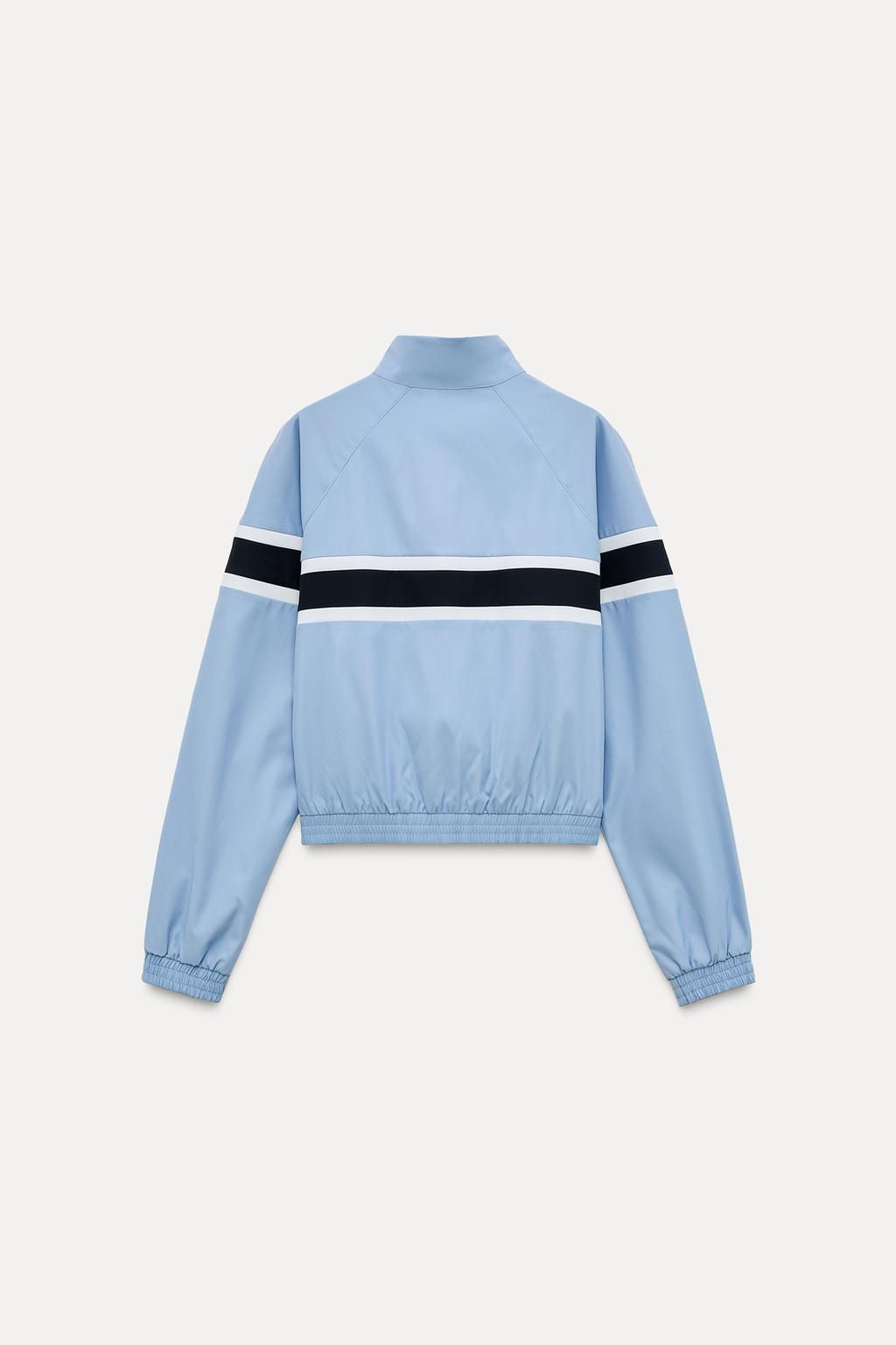 JACKET WITH CONTRAST STRIPES - Zara фото 6