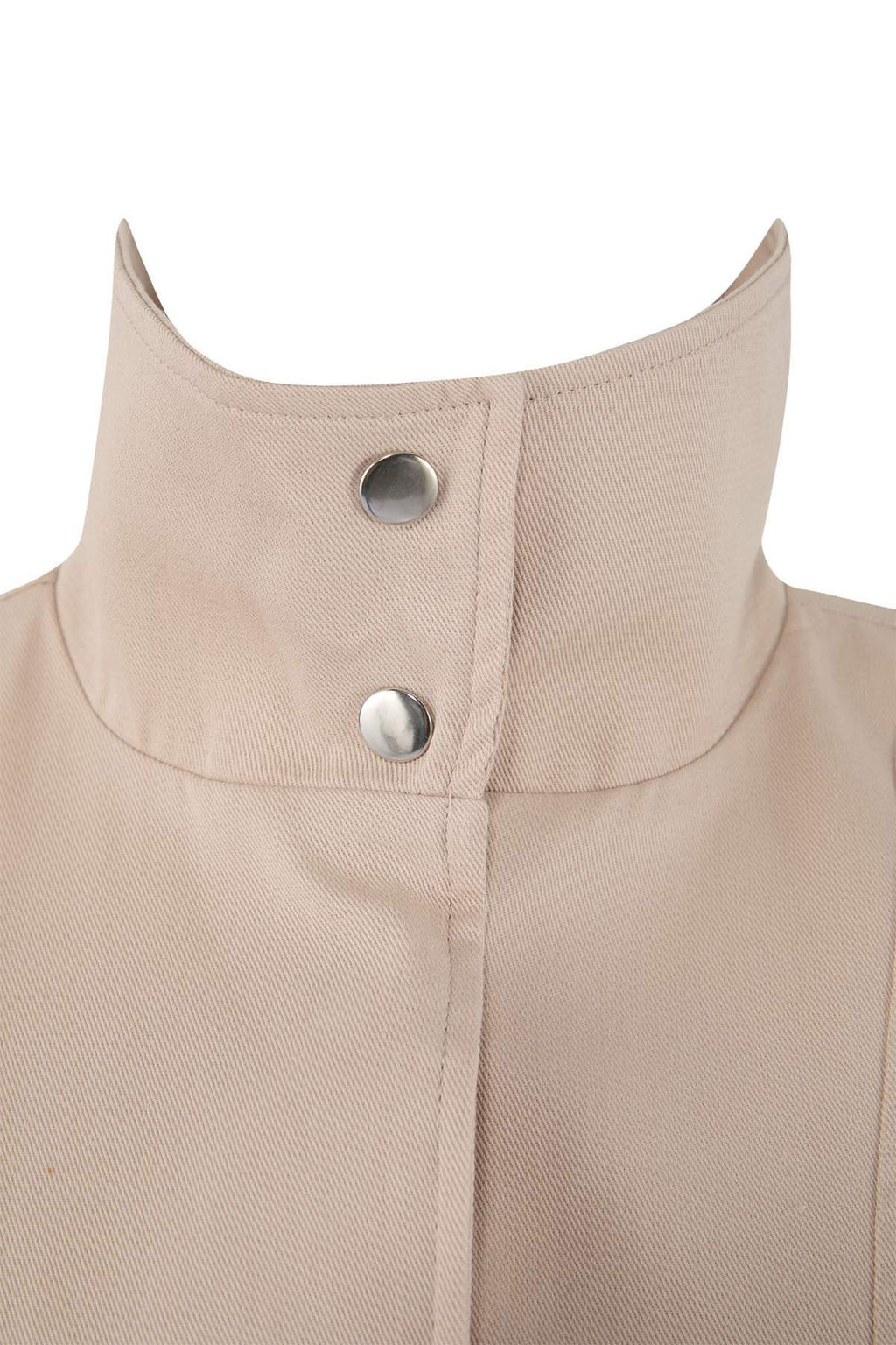 Tas Regular Kal?p Kemer Detayl? Gabardin Ceket Mont TWOSS26MO00003 - Trendyolmilla фото 8
