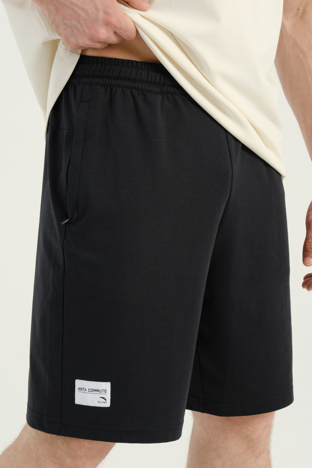 Шорты трикотажные Черный - Anta фото 3