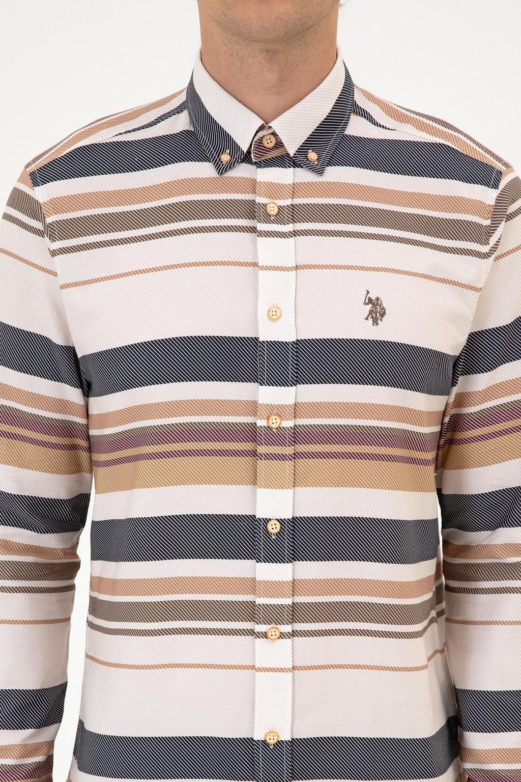 Erkek Kahverengi Uzun Kollu G_mlek Sepette S_rpriz _ndirim - U.s. polo assn фото 7