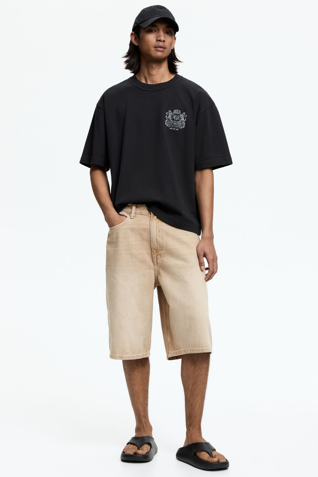 Vaquero corto Baggy - H&m фото 9