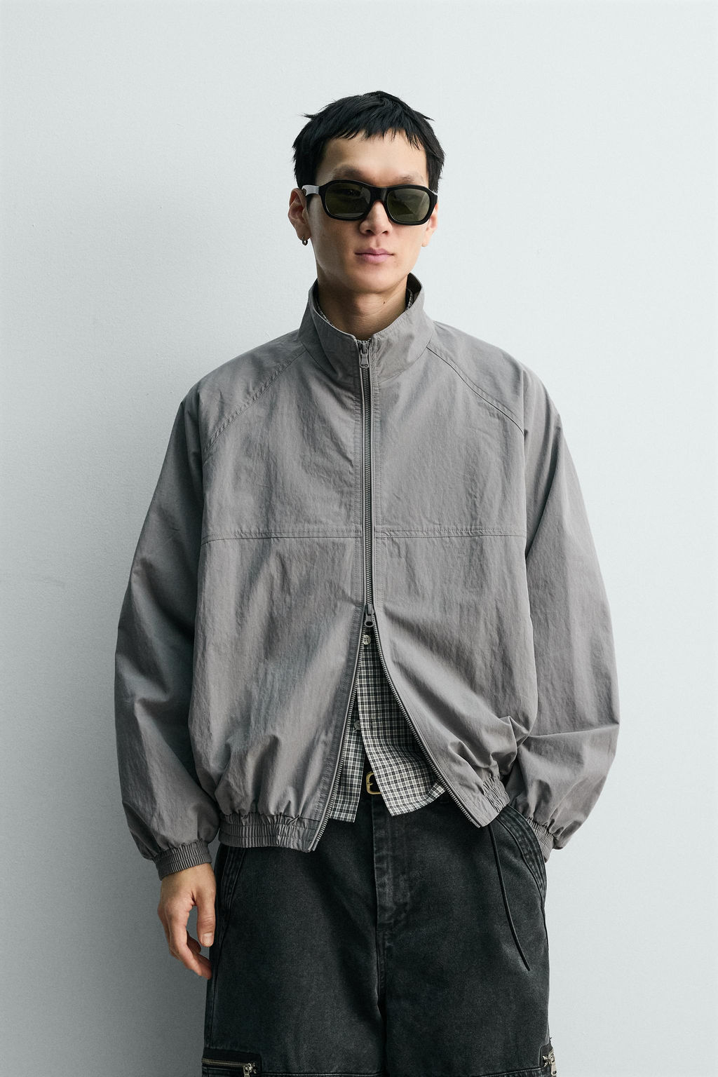 CHALECO RELAXED FIT ESTRUCTURA / crudo/kaki - Zara фото 2