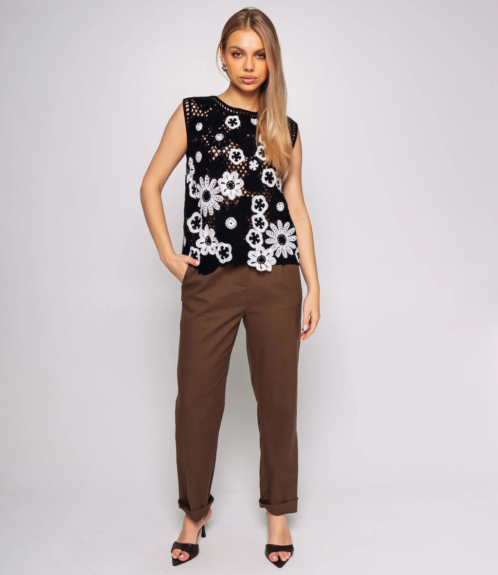 Топ #КТ709 (2), чёрный