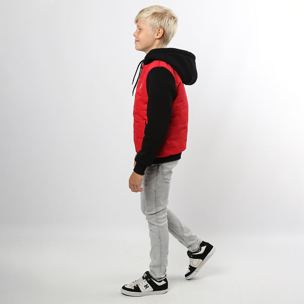 RODOS Куртка детская демисезон М-222 (Детская/М) Красный/Чёрный